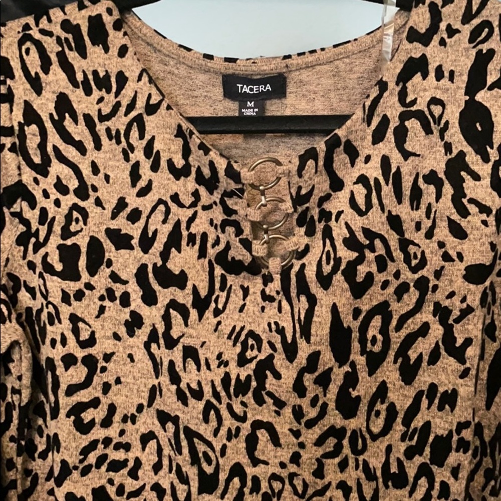 Tacera Printed Midi Dress
